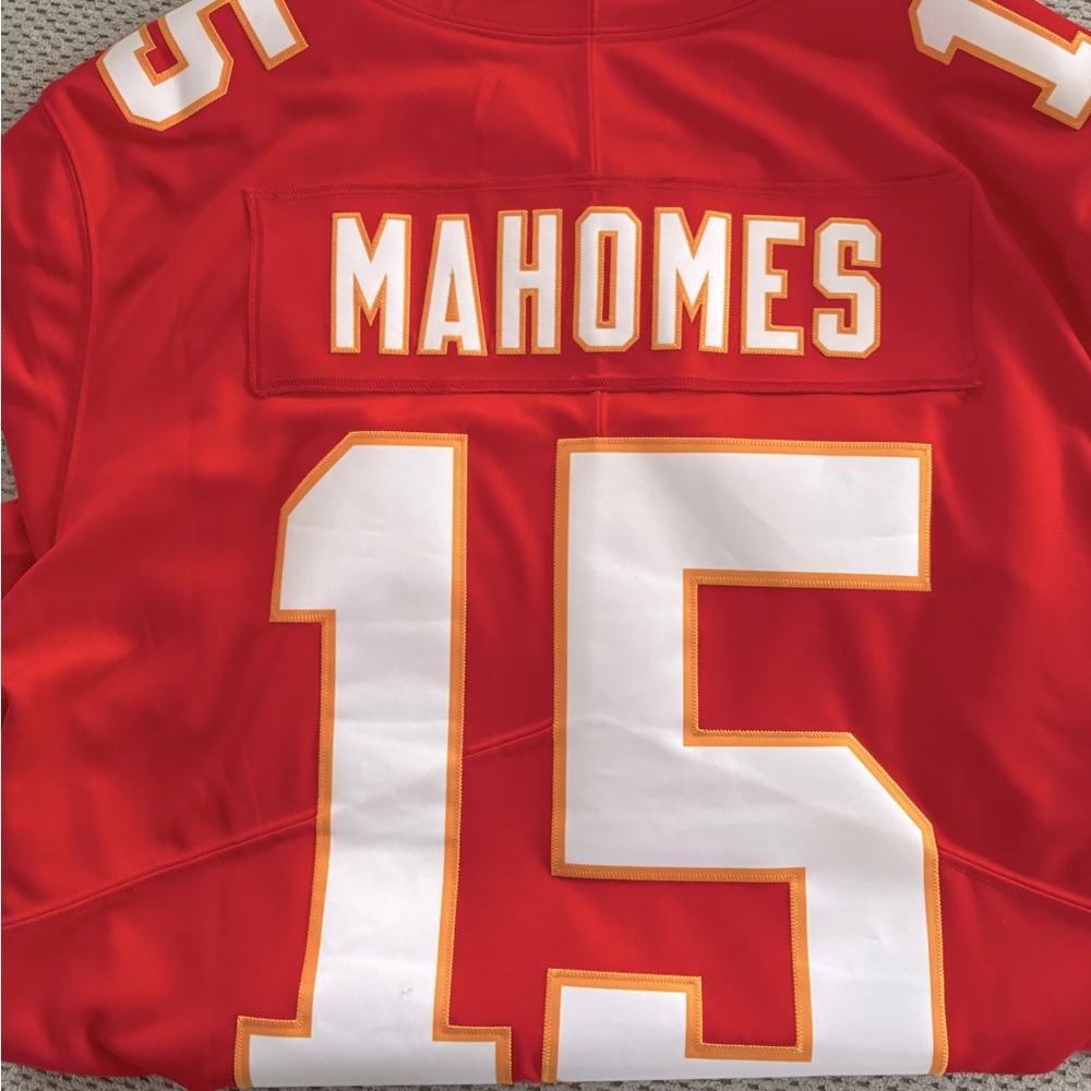 Patrick Mahomes Red Nike Home jersey